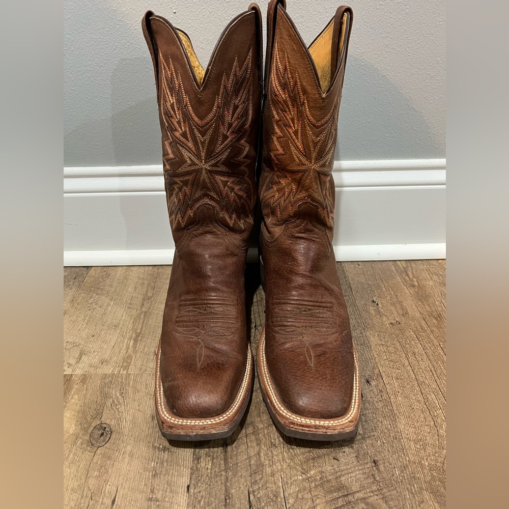 Women’s Lucchese square toe boots size 8.5B. Really good condition! - Picture 2 of 8